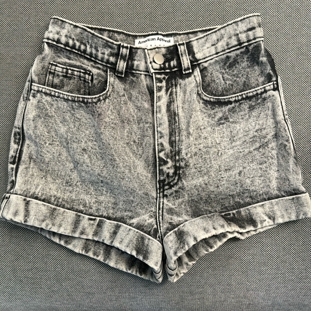 American apparel Jean shorts size 27 (brand runs small)